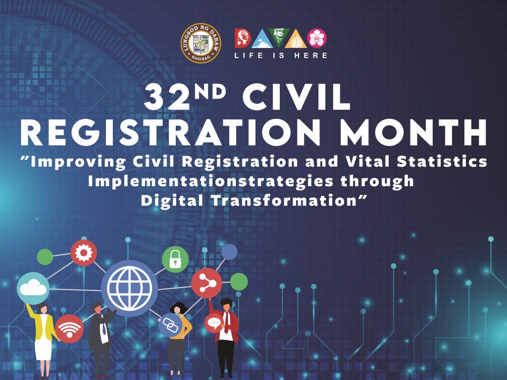 The City Government of Davao celebrates 32nd Civil Registration Month